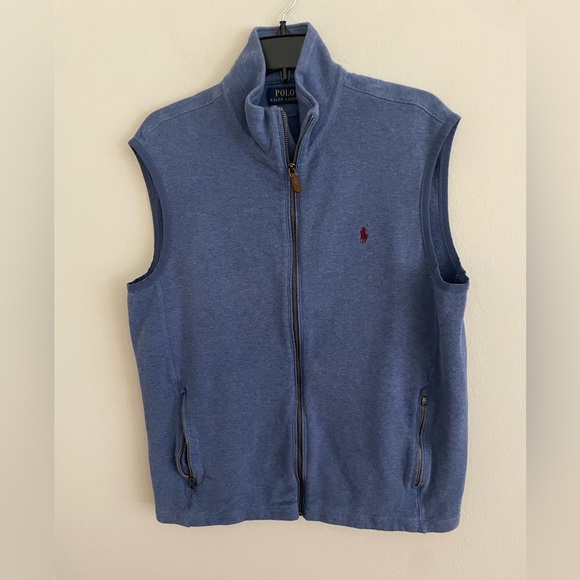 Polo Ralph Lauren Other - Men’s Polo Ralph Lauren blue zip vest sleeveless